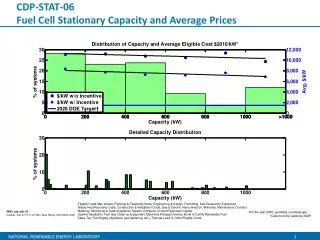 CDP-STAT-06 Fuel Cell Stationary Capacity and Average Prices
