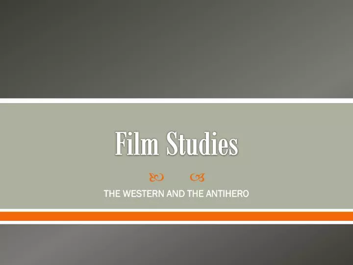 film studies