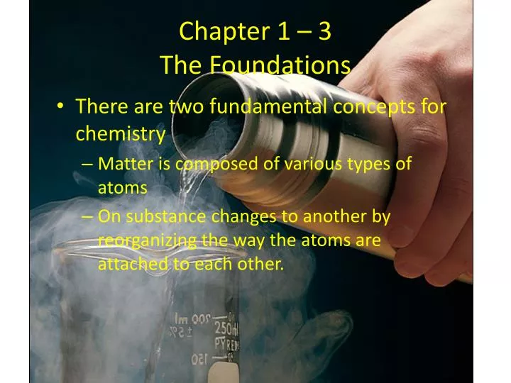 chapter 1 3 the foundations
