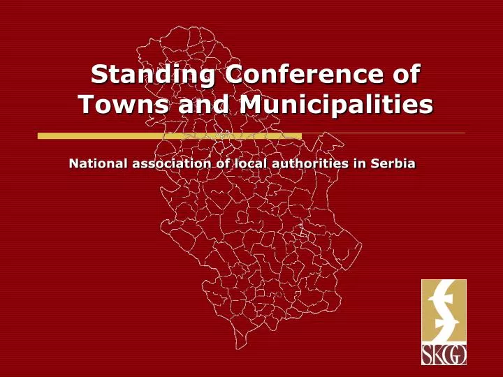 standing conference of towns and municipalities