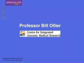 Professor Bill Ollier