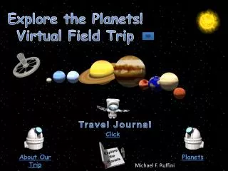 Explore the Planets! Virtual Field Trip