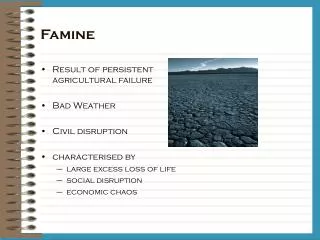 Famine