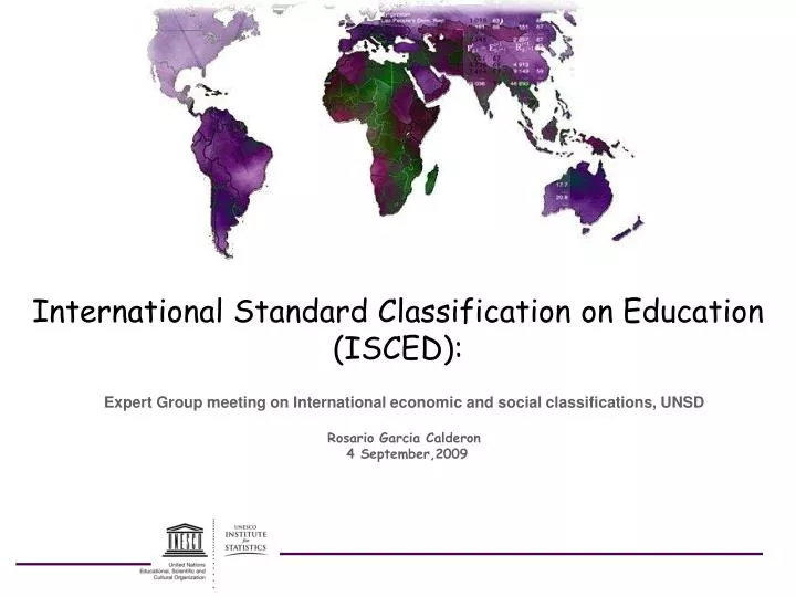 international standard classification on education isced
