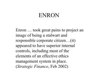 ENRON