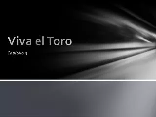 viva el toro