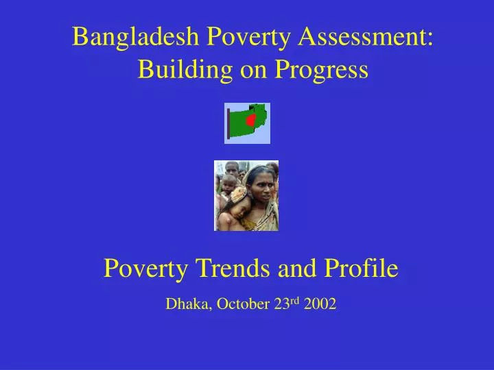 bangladesh poverty assessment building on progress
