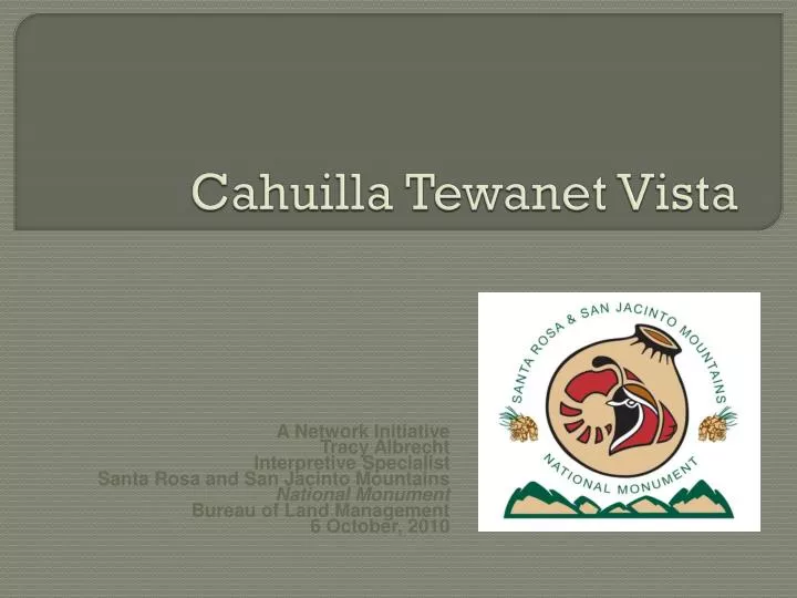 cahuilla tewanet vista