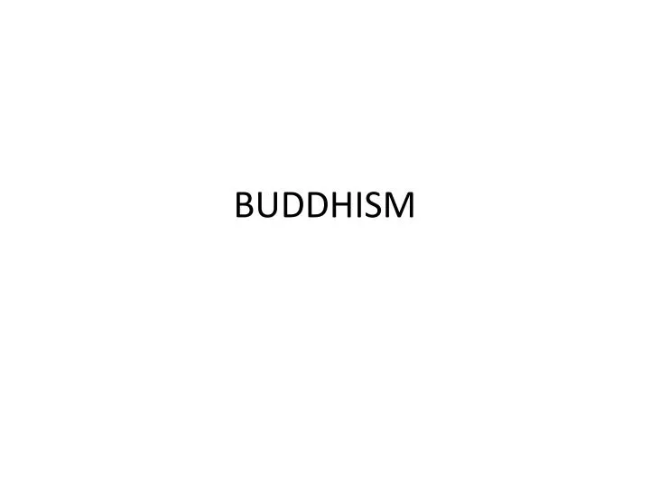 buddhism