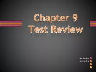chapter 9 test review