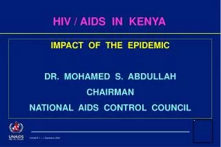 HIV / AIDS IN KENYA