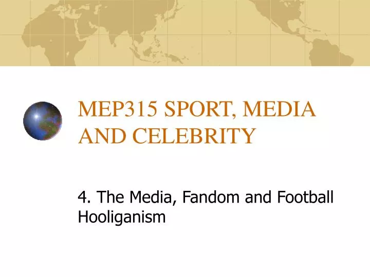 mep315 sport media and celebrity
