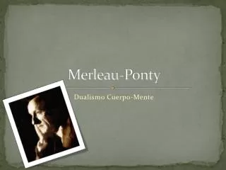 merleau ponty