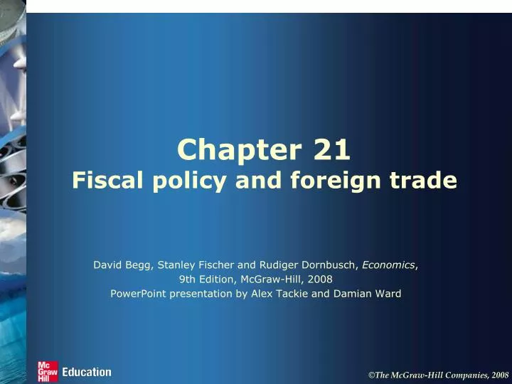 chapter 21 fiscal policy and foreign trade