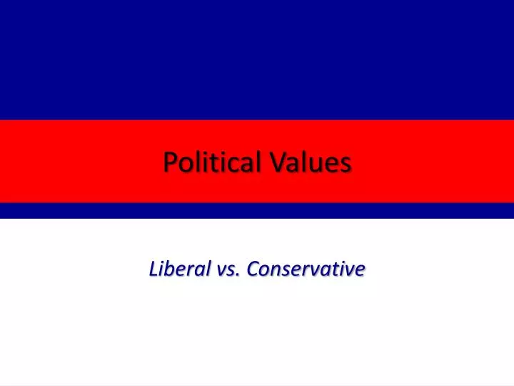 political values