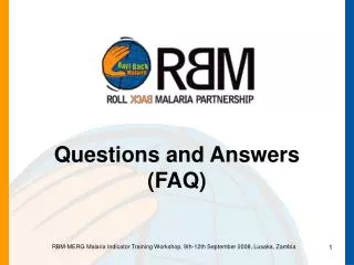 Questions and Answers (FAQ)
