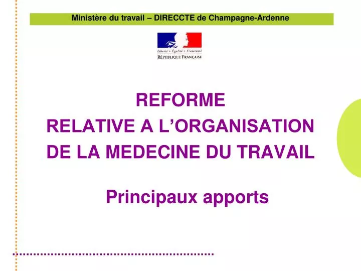 minist re du travail direccte de champagne ardenne