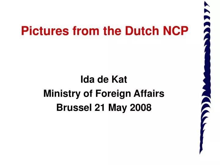 pictures from the dutch ncp