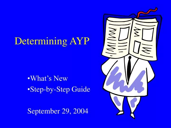 determining ayp