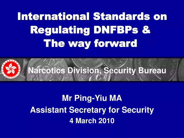 international standards on regulating dnfbps the way forward