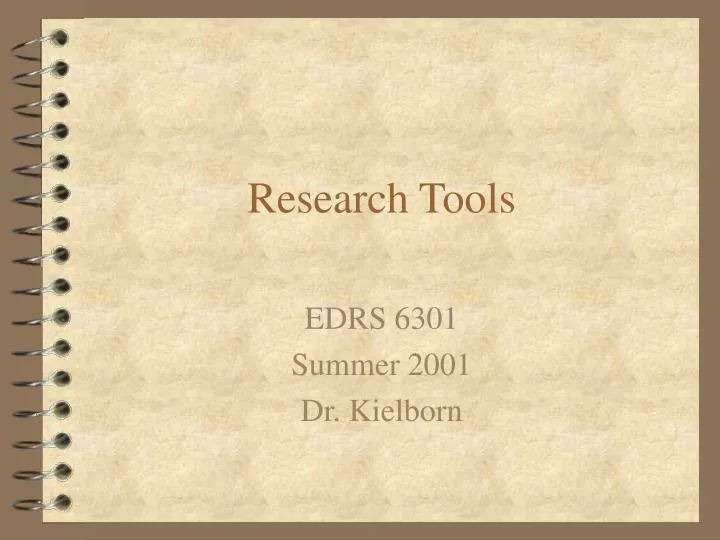 research tools