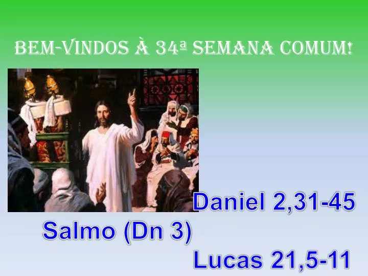 BEM-VINDOS À 8ª SEMANA DO TEMPO COMUM! - ppt video online download