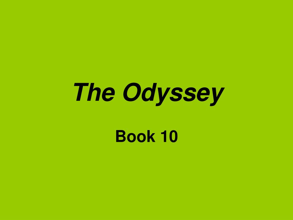 PPT - The Odyssey PowerPoint Presentation, free download - ID:3099612