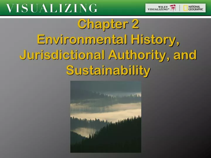 chapter 2 environmental history jurisdictional authority and sustainability
