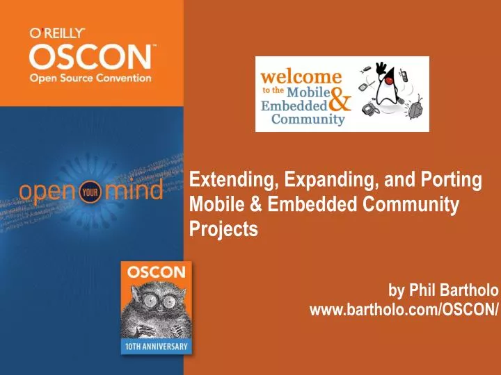 extending expanding and porting mobile embedded community projects