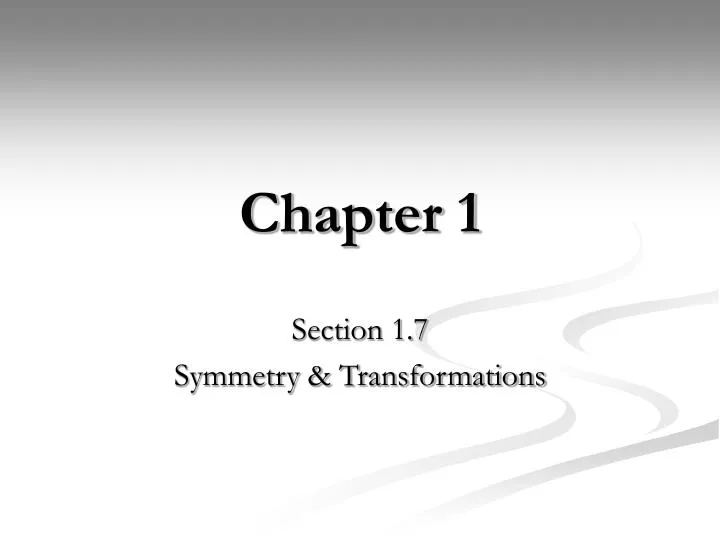 chapter 1