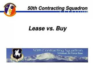 50th Contracting Squadron