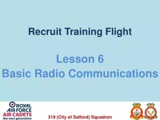 Recruit Training Flight