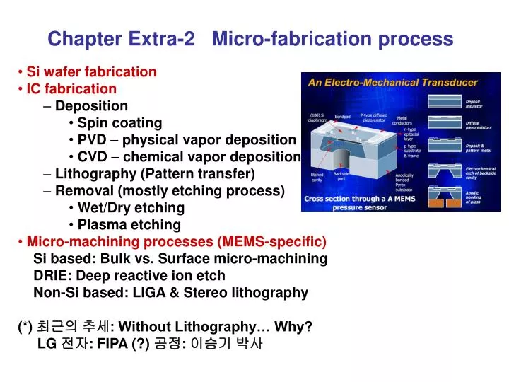 203 questions with answers in MICROFABRICATION