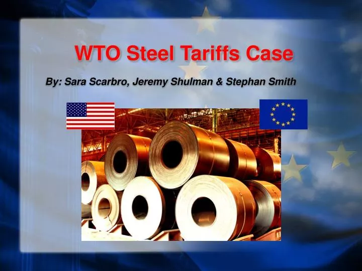 wto steel tariffs case