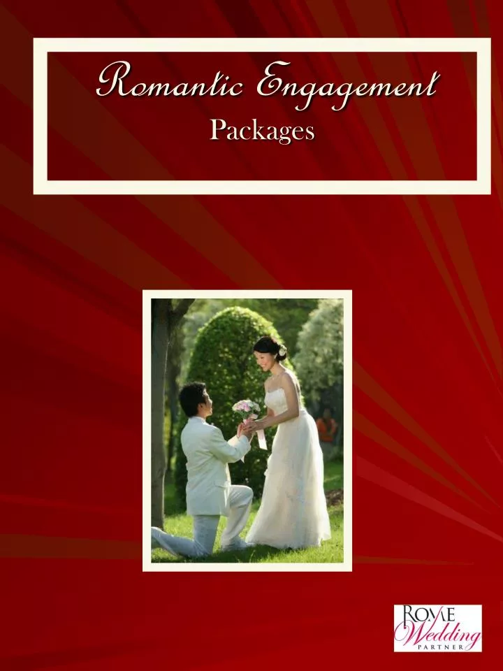 romantic engagement packages