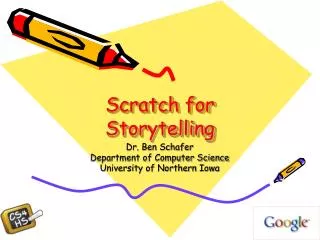 Scratch for Storytelling