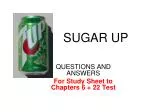 SUGAR UP - slide 1