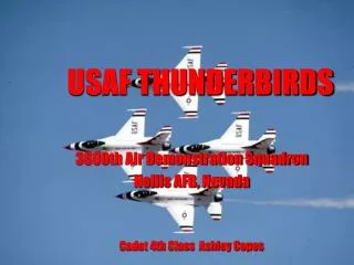 USAF THUNDERBIRDS