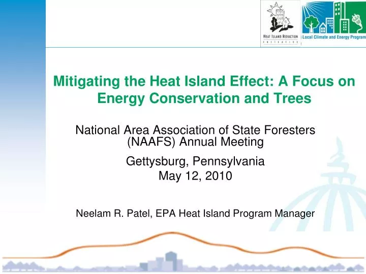 mitigating the heat island effect a focus on energy conservation and trees