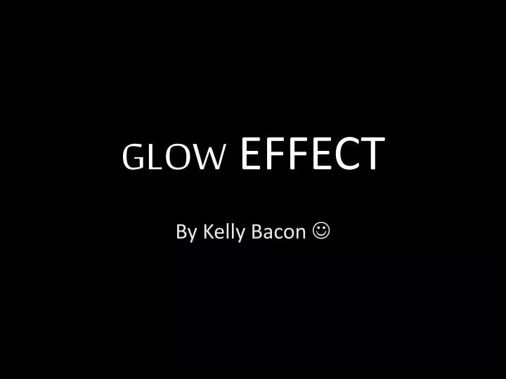 glow effect