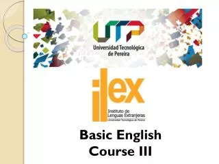 Basic English Course III