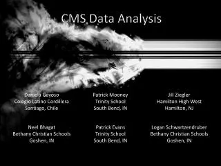 CMS Data Analysis