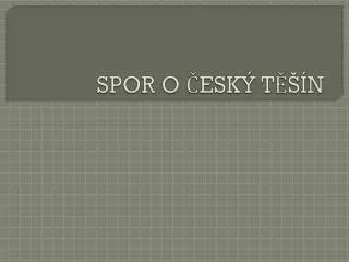 spor o esk t n