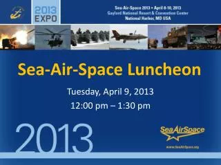 Sea-Air-Space Luncheon