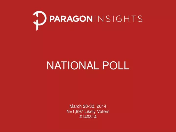 national poll