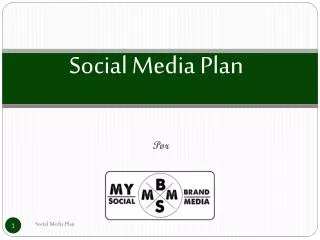 social media plan