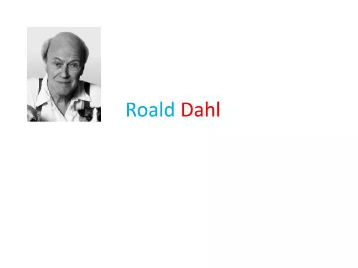 roald dahl