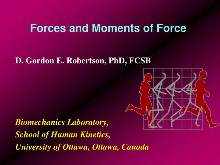 forces and moments of force