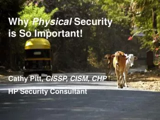 Why Physical Security is So Important!