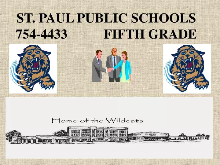 st paul public schools 754 4433 fifth grade